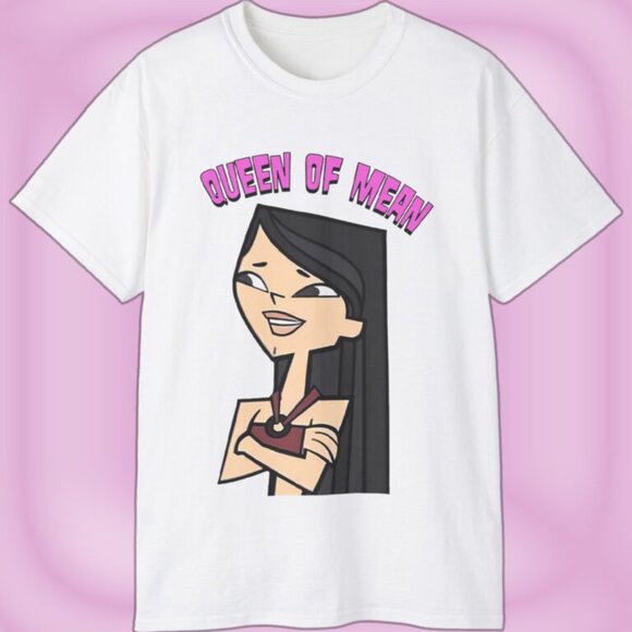 Queen Of Mean Heather Shirt Total Drama Island Cartoon Character Graphic Tee 26 - Picture 1 of 4
